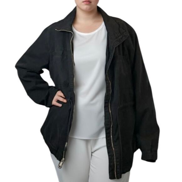 Old Navy Jackets & Blazers - Old navy navy blue utility jacket coat casual neutral gorpcore preppy